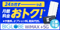 BIGLOBE WiMAX +5G公式サイト